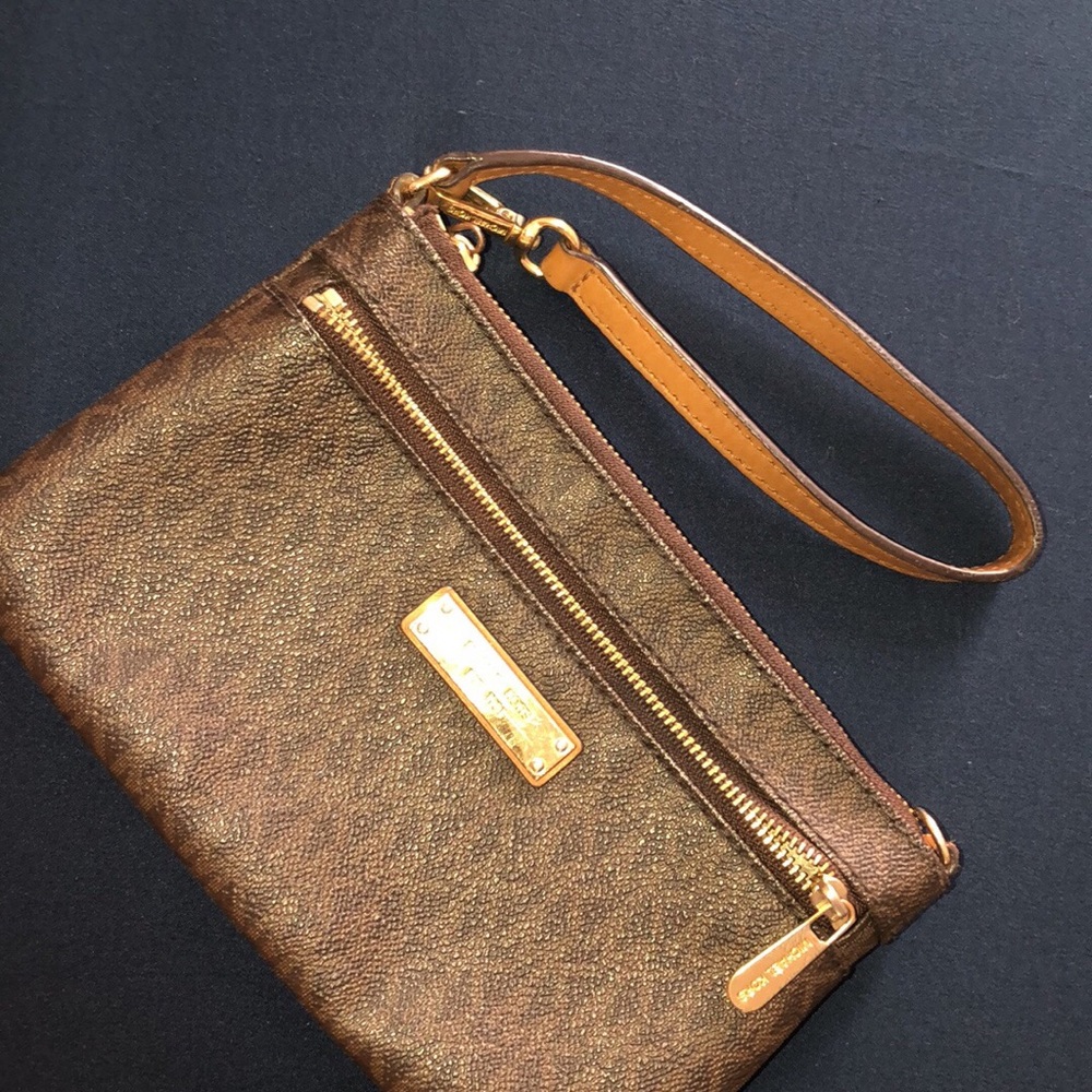 Brand new MK wristlet hand bag